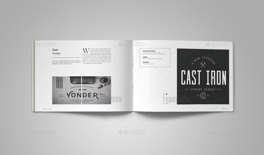 Portfolio Mockup Templates multipurpose landscape portfolio vol ii by artificialace