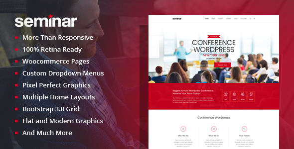 Seminar - Standard Event Template - Marketing Corporate
