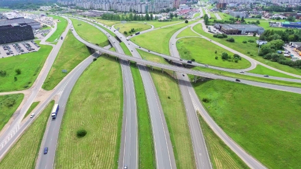 Aerial View Of Big Roadcross