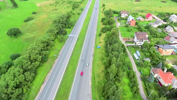 Aerial View Of Big Roadcross