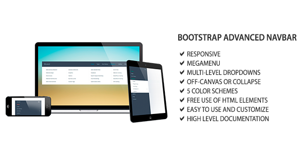 Bootstrap Advanced Navbar - CodeCanyon 16656690