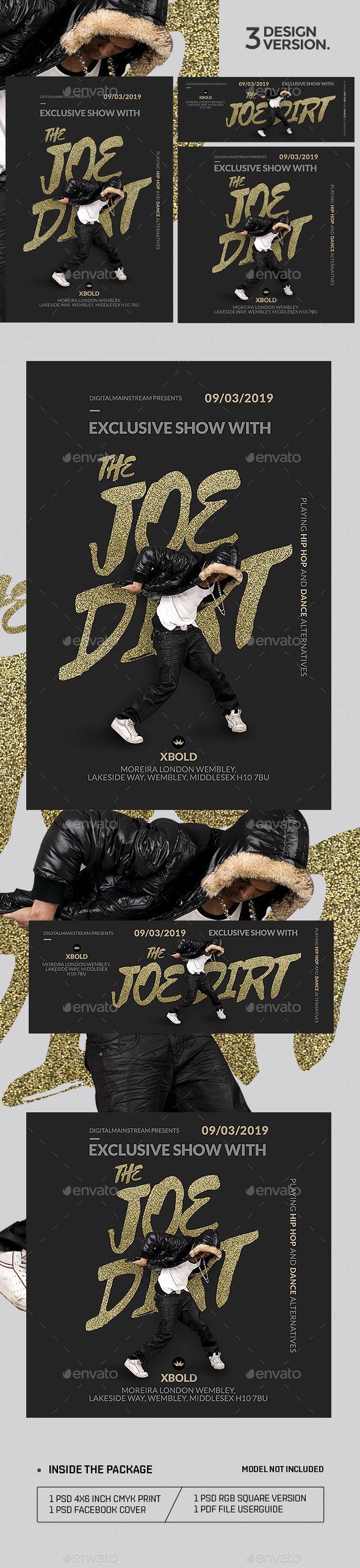 Beat Flyer Template - Clubs & Parties Events