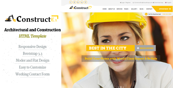 ConstructEx-Construction and Builder - ThemeForest 16644573