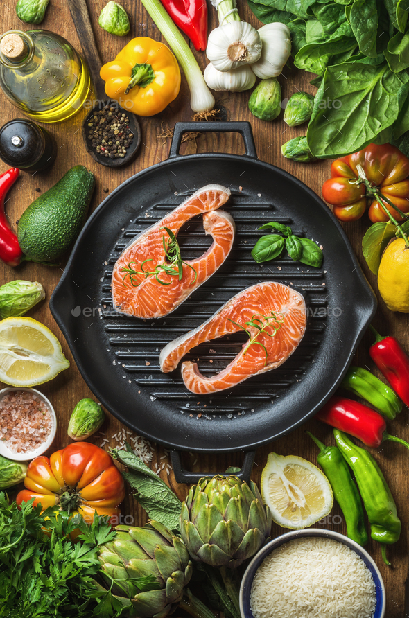 Dinner cooking ingredients - Stock Photo - Images