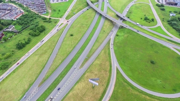 Aerial View Of Big Roadcross