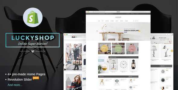 Lucky - Multipurpose Responsive Shopify Theme - Shopify eCommerce