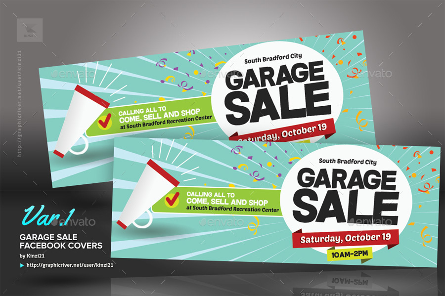 garage sale templates