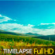 Clouds Flying over Green hills - VideoHive Item for Sale