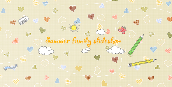 Summer Family Slideshow - VideoHive 17301340