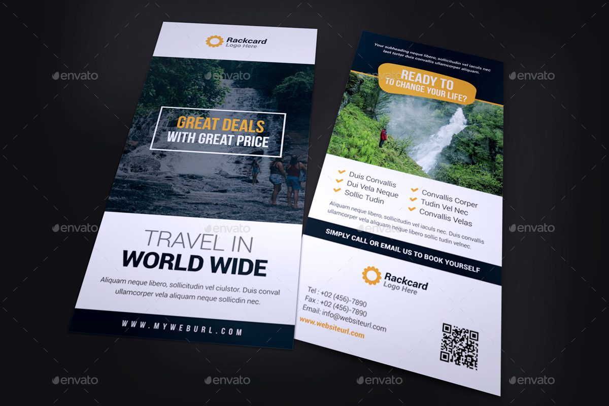 rack card dl flyer design v2 by jbn comilla graphicriver modern real estate flyer