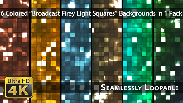 Broadcast Firey Light Squares - Pack 03
