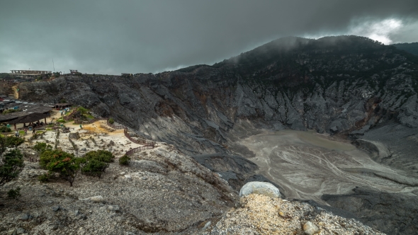 Tangkuban Parahu Is An Active Volcano alt