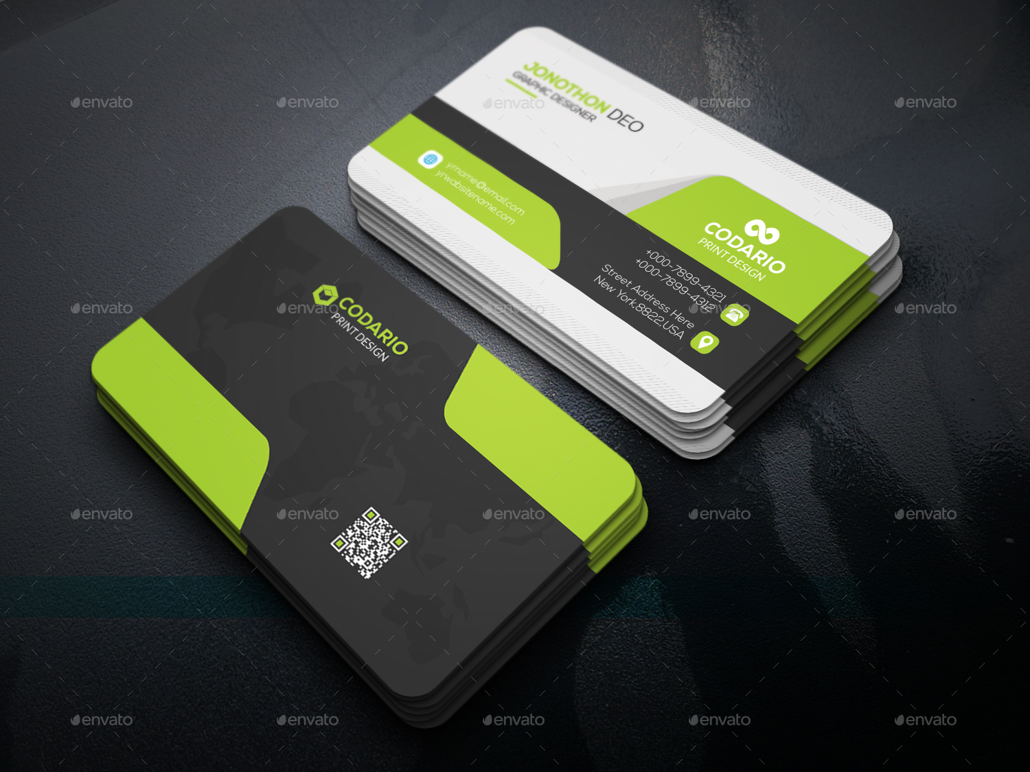 Corporate Business Card by Elite_Designer | GraphicRiver