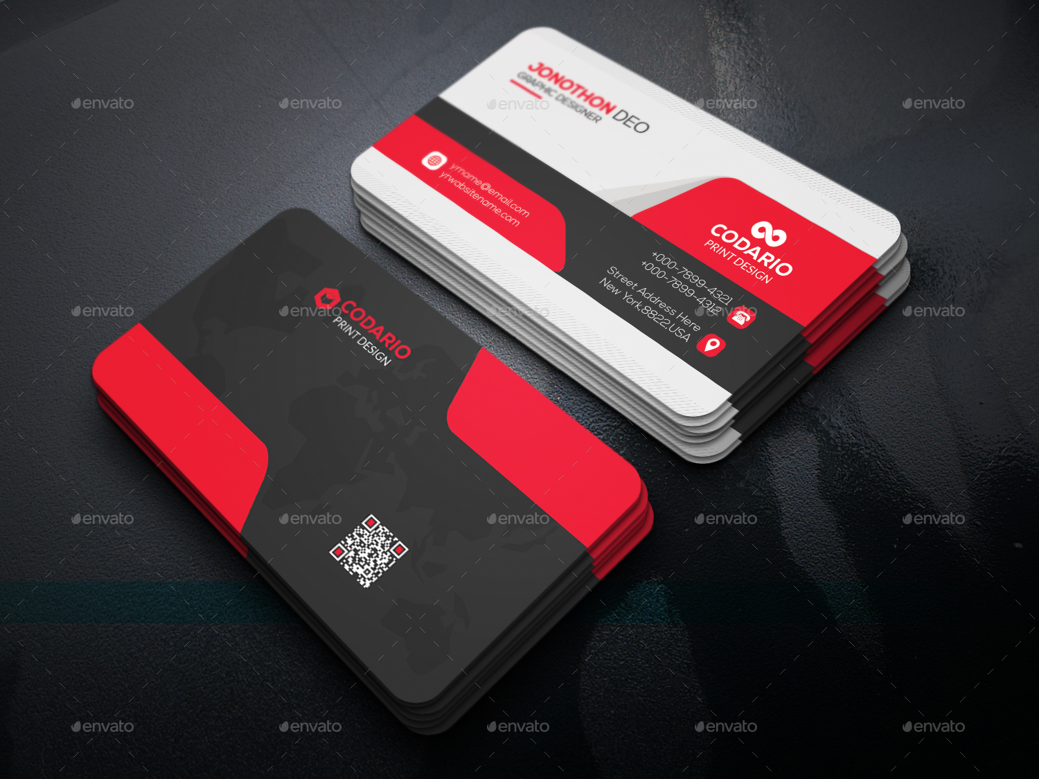 Corporate Business Card by Elite_Designer | GraphicRiver