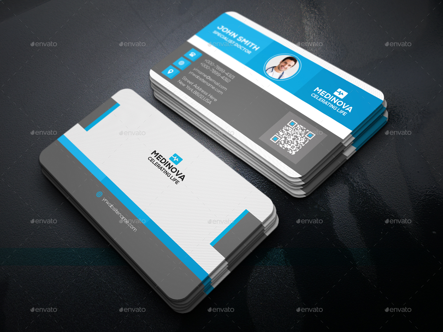 medical business cards