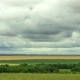 Movement of Clouds Over the Fields  - VideoHive Item for Sale