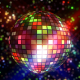 Neon Disco Ball VJ Loop - VideoHive Item for Sale