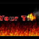 Burning Title Burning Title - VideoHive Item for Sale