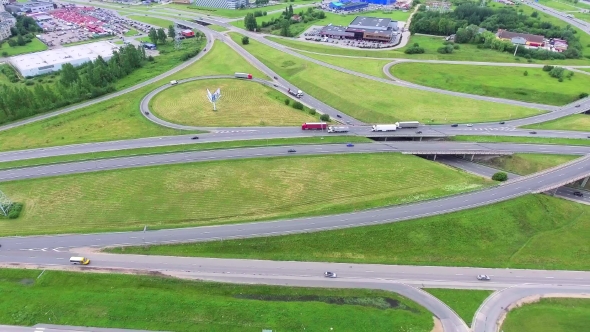 Aerial View Of Big Roadcross