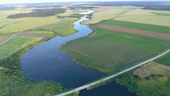 Beautiful River Landscape