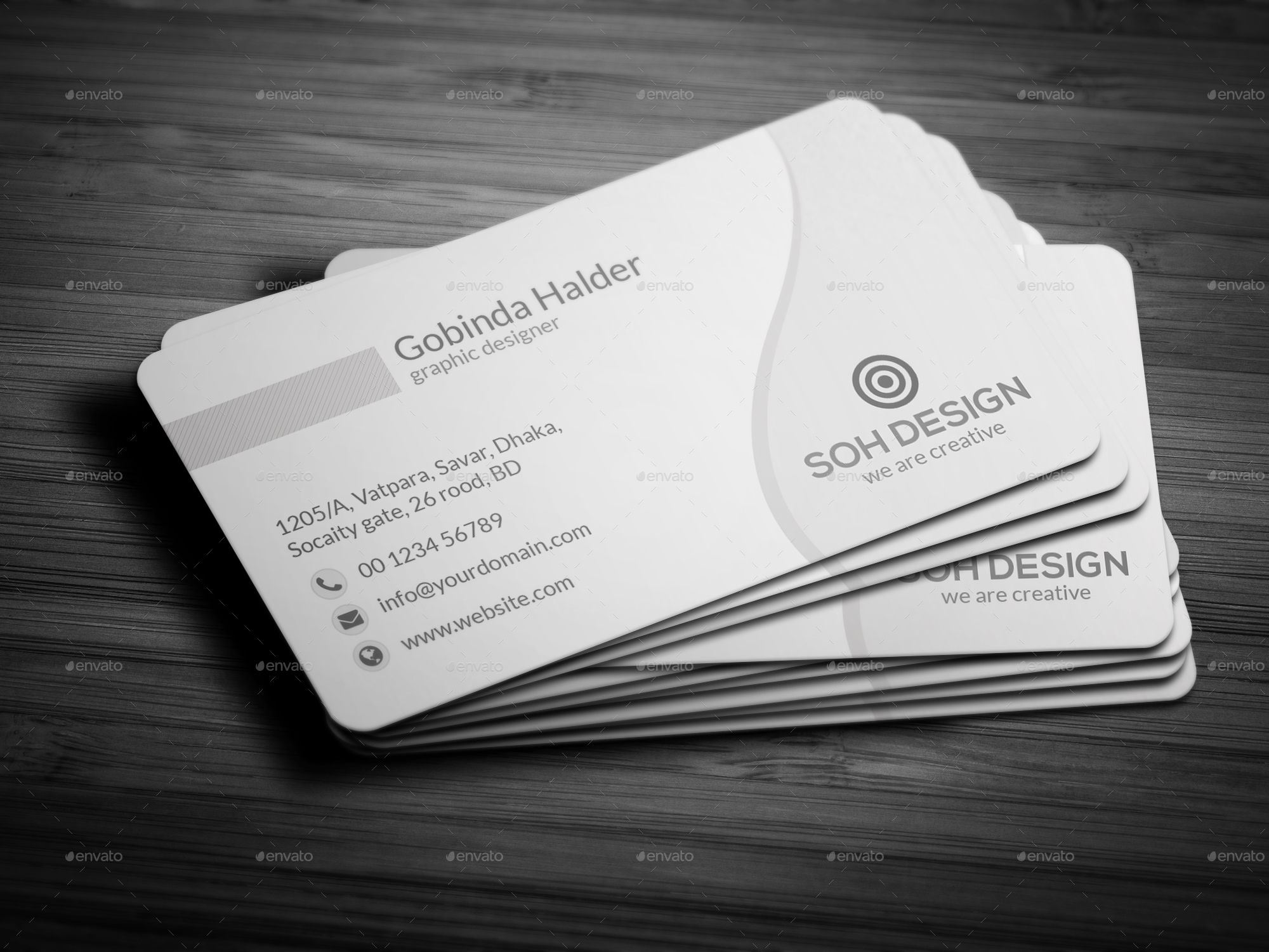 Corporate Business Card, Print Templates | GraphicRiver