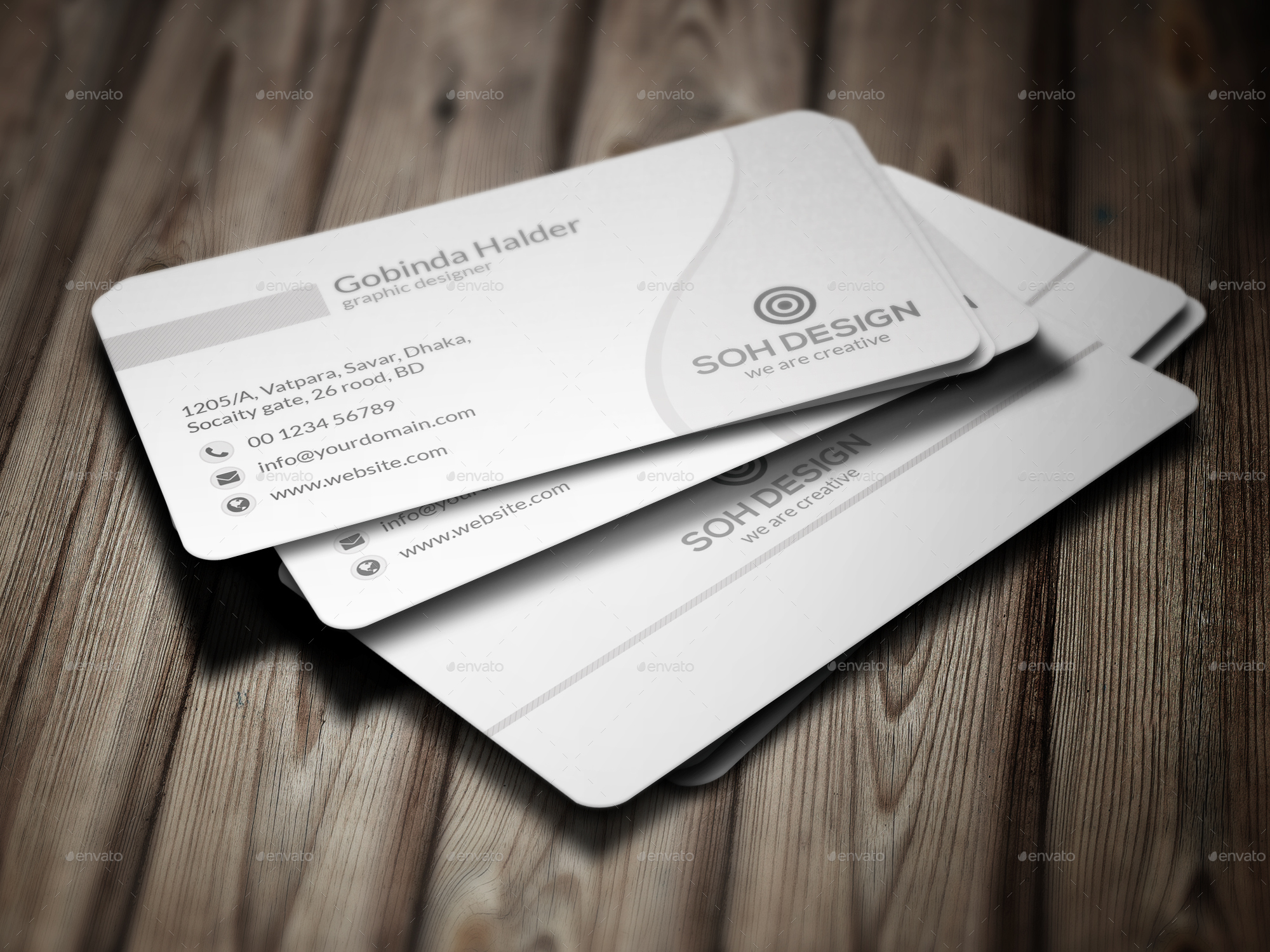 Corporate Business Card, Print Templates | GraphicRiver