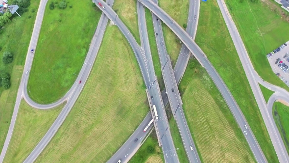 Aerial View Of Big Roadcross