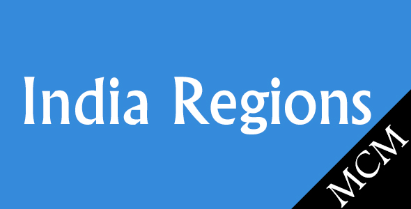 Magento Indian Regions - CodeCanyon 17340932