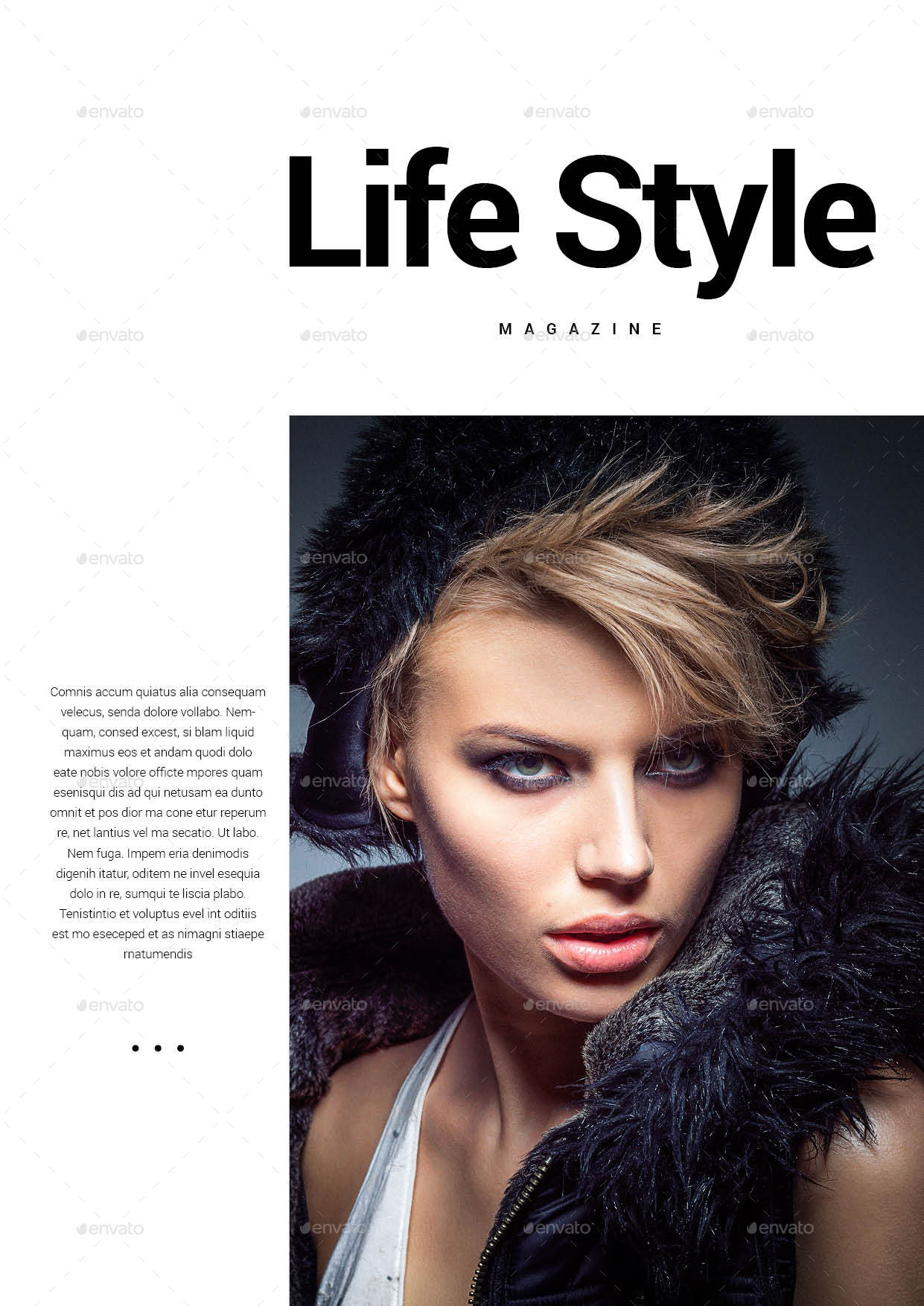 Life Style Magazine Template by Luckascode | GraphicRiver