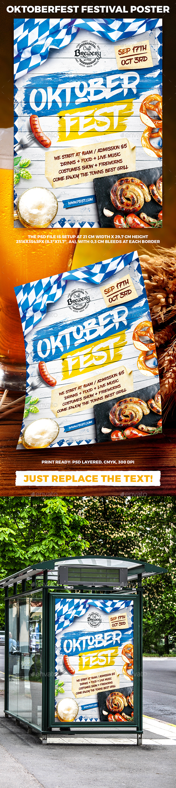 Oktoberfest Festival Poster vol.5