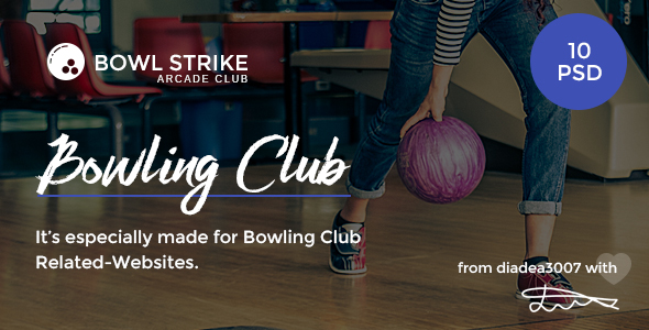 Bowling Club Website Template