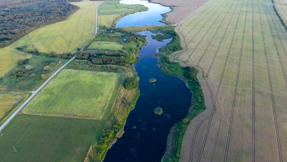 Beautiful River Landscape