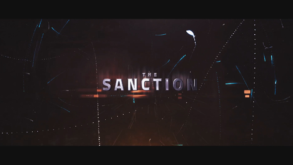 Sanction Trailer Titles - VideoHive 12663154
