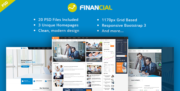 Financial III - ThemeForest 16947510