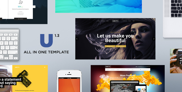 Unity - HTML - ThemeForest 16177004