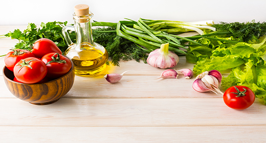 Healthy nutritious organic food Photo