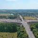 Aerial view interchange of highway. Expressway transport traffic road with vehicle movement - VideoHive Item for Sale