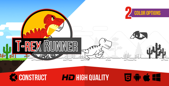 T-Rex Runner - CodeCanyon 17355193