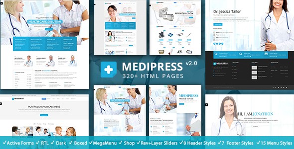 Medipress Medical HTML - ThemeForest 16151328
