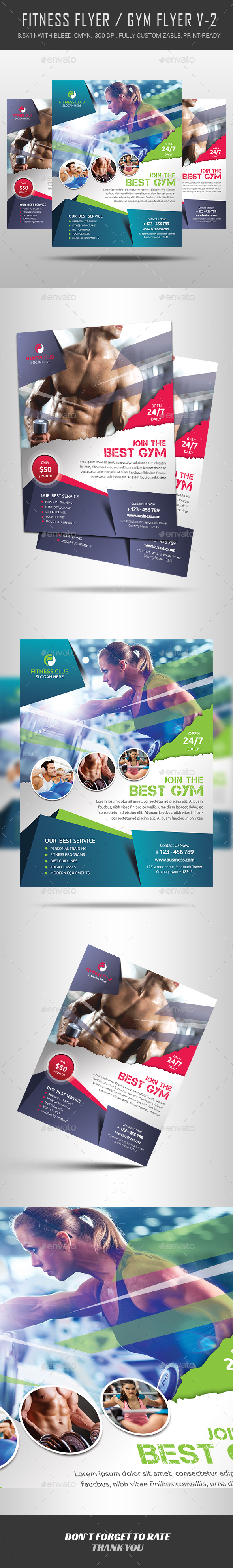 Fitness Flyer - Corporate Flyers