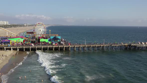 Santa Monica Pier Flyover  alt