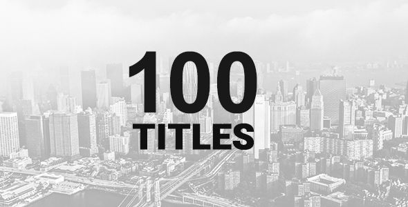 100 Titles Pack