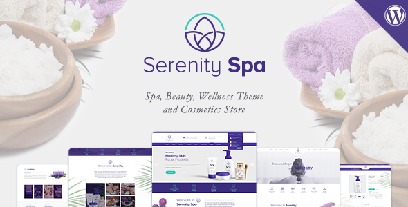 Serenity SpaBeauty - ThemeForest 12273572