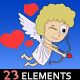 Cupid and Heart  - VideoHive Item for Sale