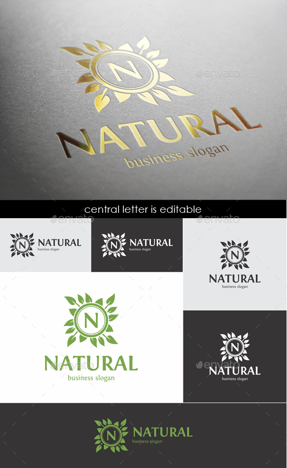 Natural Logo - Nature Logo Templates