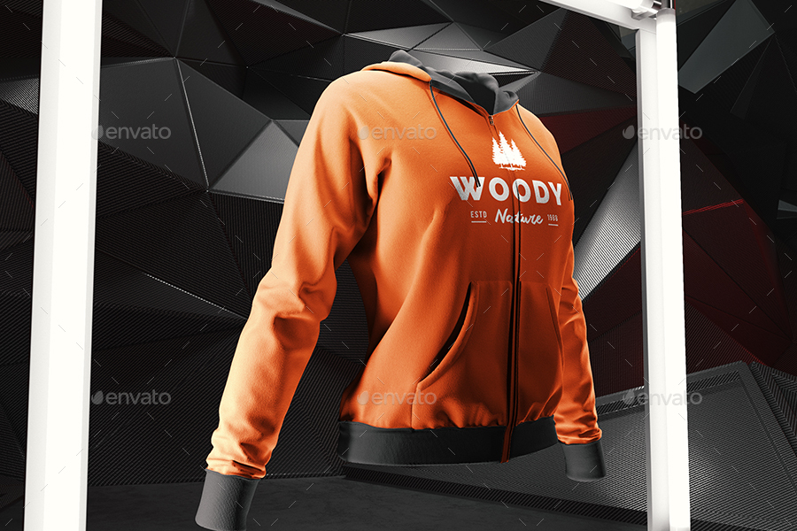Download Women Hoodie Mock-up / Animated Mock-up by Gk1 | GraphicRiver