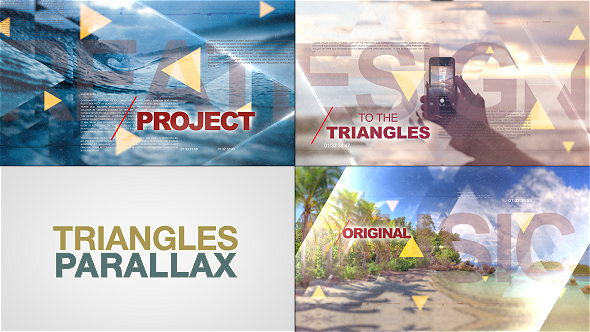 Triangles World of - VideoHive 17368688