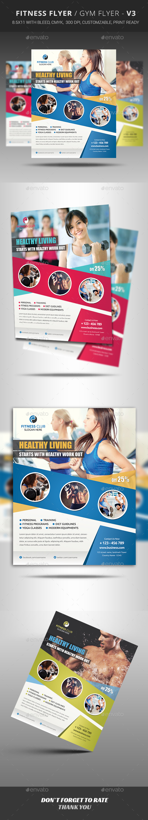 Fitness Flyer - Corporate Flyers