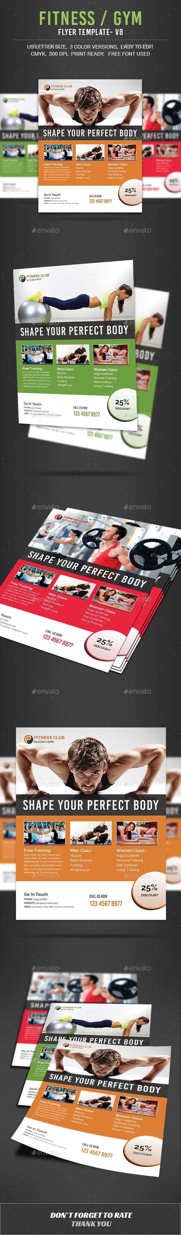 Fitness Flyer - Sports Events
