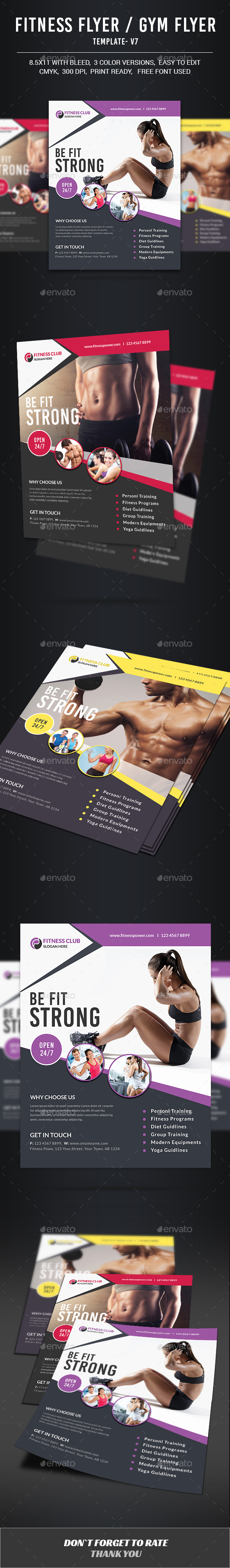Fitness Flyer - Sports Events